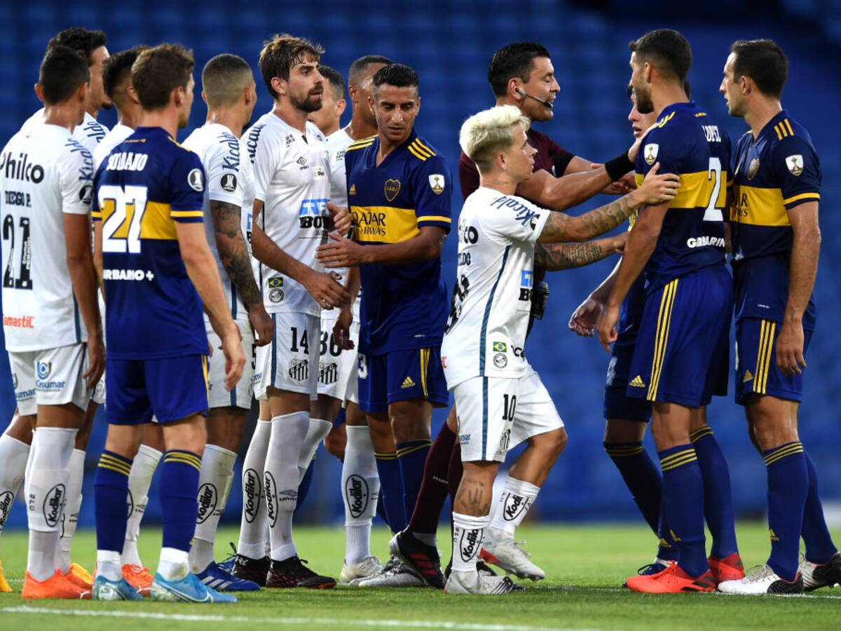 Roberto Tobar fue protagonista del empate sin goles entre Boca y Santos por las semis de Copa Libertadores