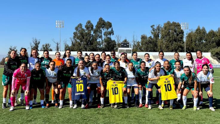 Las muestras de apoyo en el fútbol femenino a Nicole Fajre tras ser diagnosticada con un cáncer cervicouterino