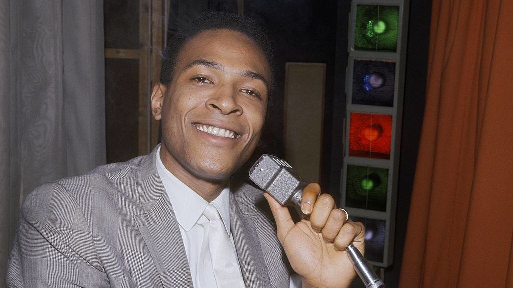 Marvin Gaye At London Press Reception