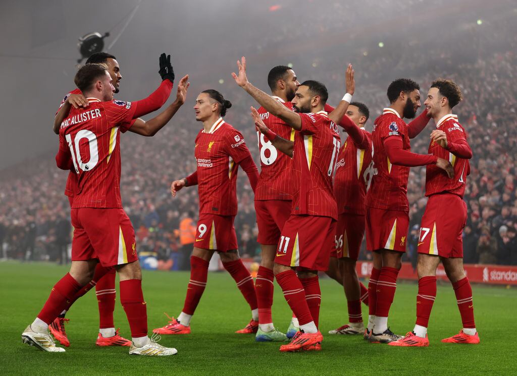 Liverpool superó al Leicester en el ‘Boxing Day’ y se arrancó en la cima de la Premier League | Getty Images