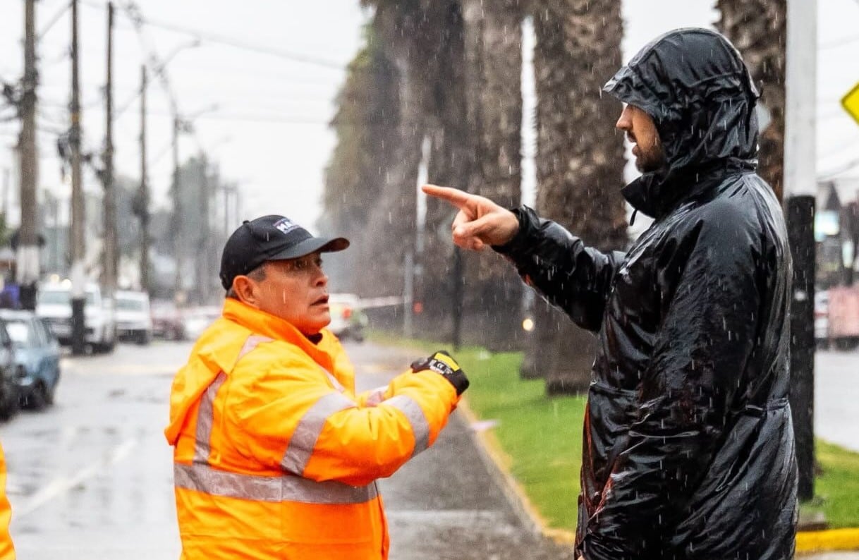 Maipú enfrenta el temporal más severo en 20 años: Alcalde descarta desborde del Canal Santa Marta gracias a nuevo bypass subterráneo