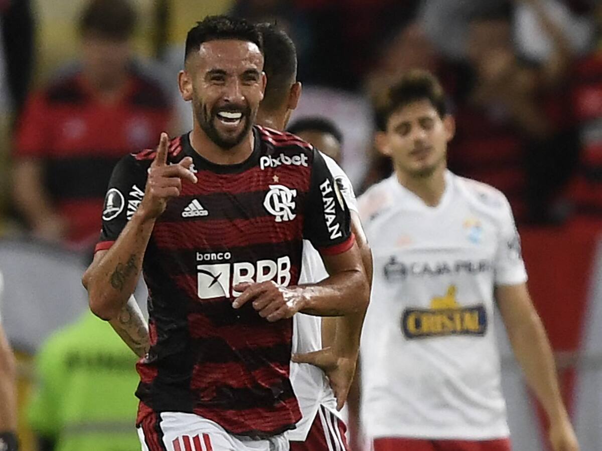 «Huaso» protagonista: el gol de Mauricio Isla en el triunfo de Flamengo ante Sporting Cristal por Copa Libertadores