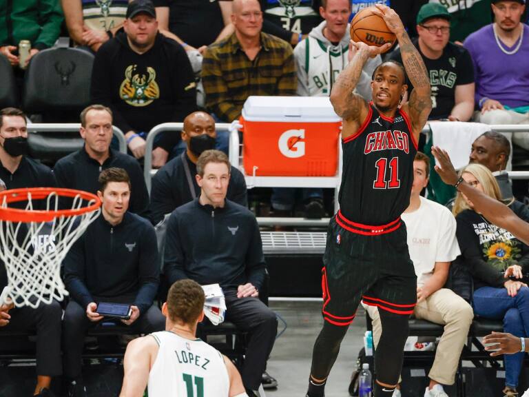 DeMar DeRozan, Chicago Bulls vs Bucks, playoffs - NBA