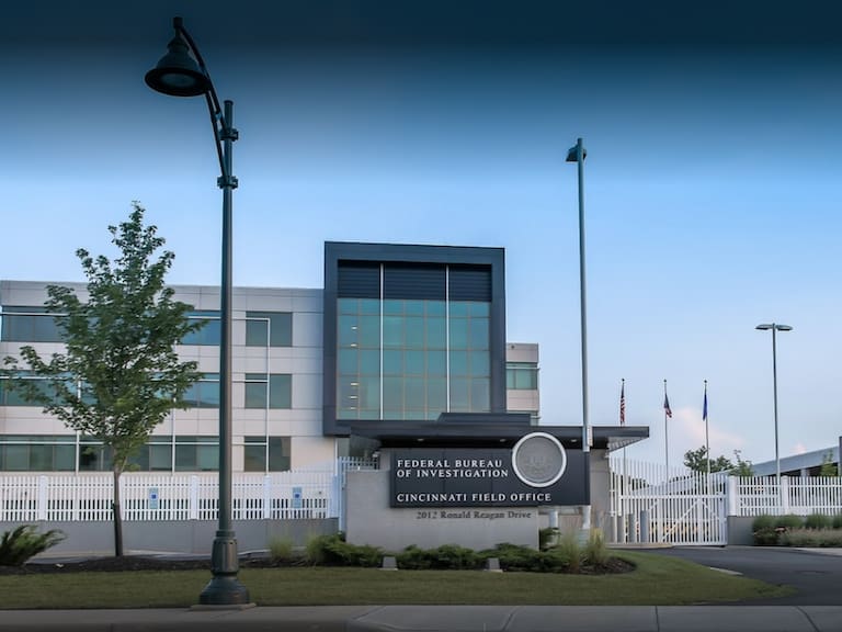 La sede del FBI en la ciudad de Cincinnati de Estados Unidos