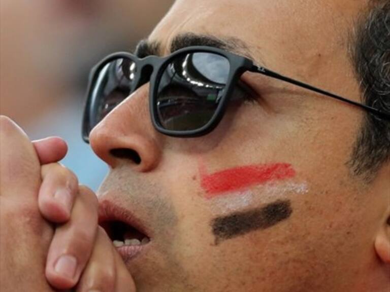 Retratan triunfo de Uruguay ante Egipto en un «jeroglífico»