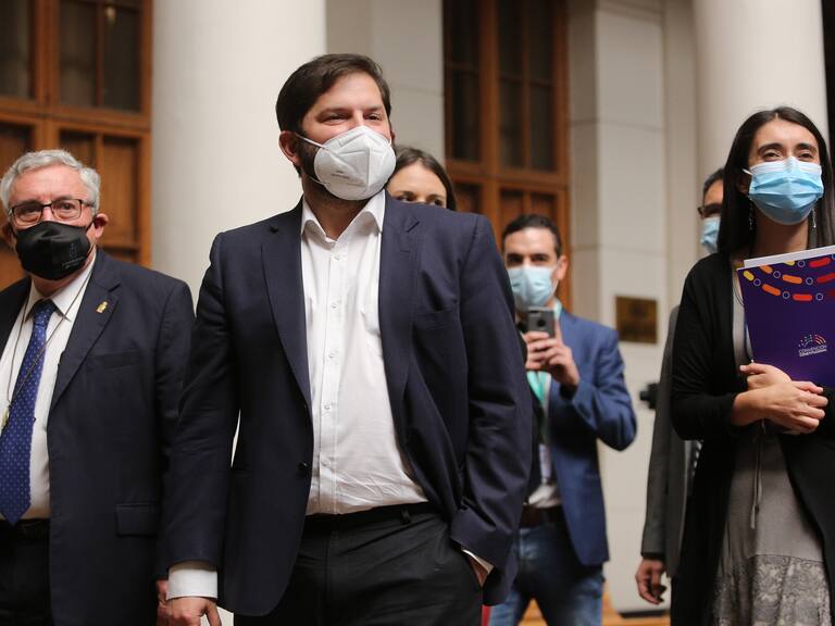 13 de ABRIL de 2022/ SANTIAGOEl Presidente de la República, Gabriel Boric participa de la inauguración del Año Académico de la Universidad de Chile
FOTO: DIEGO MARTIN/AGENCIAUNO