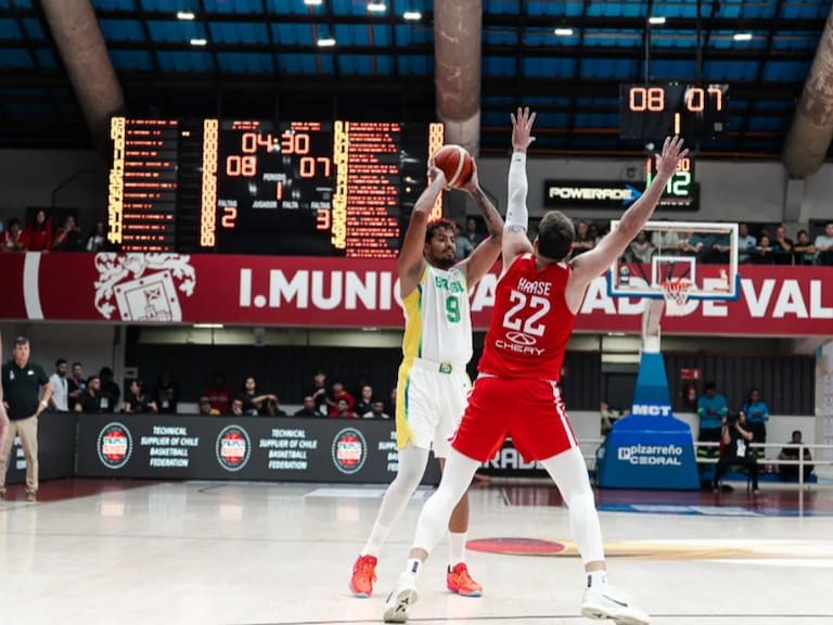 “Competimos a buen nivel”: la agridulce sensación en La Roja del Básquet tras perder con Brasil en Valdivia