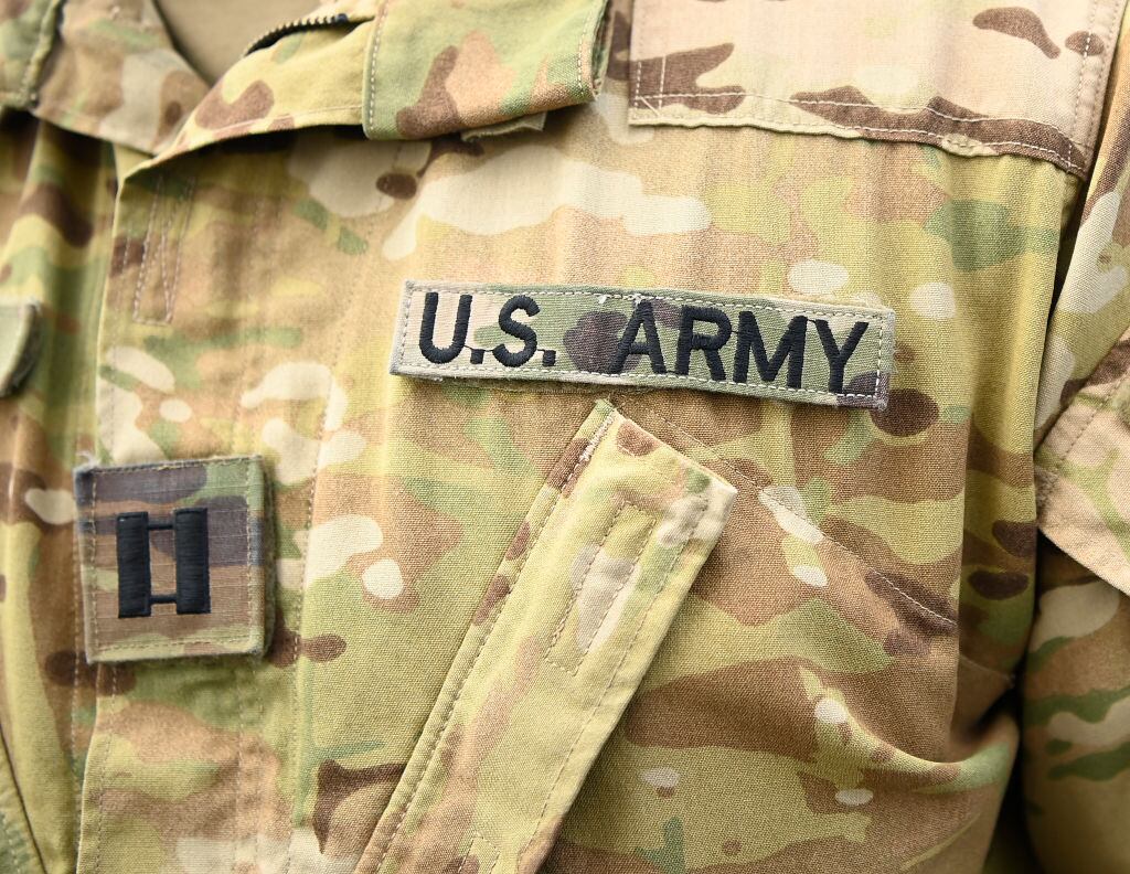 Uniforme de un soldado de las fuerzas armadas de Estados Unidos