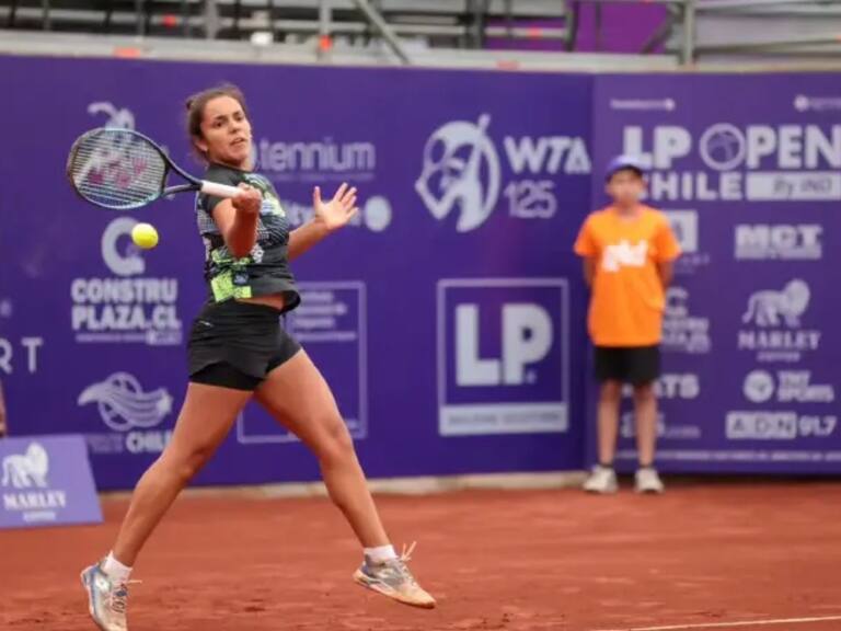 Antonia Vergara dio batalla, pero no pudo meterse en la segunda ronda del junior femenino en Roland Garros 2024