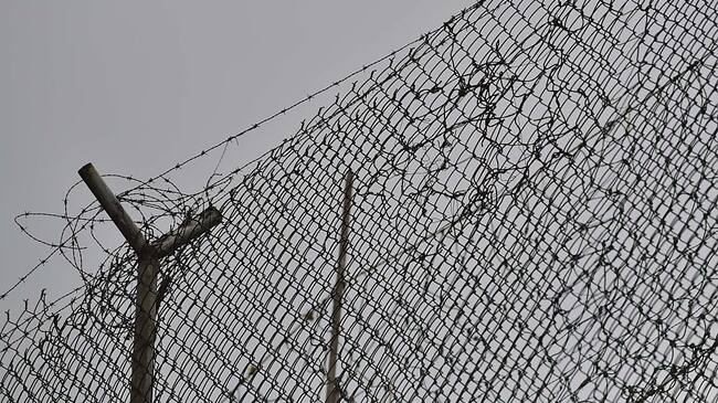 A fence of the Garcia Moreno former penitentiary in Quito on 23 January, 2015. The prison, where former presidents Eloy Alfaro and Lucio Gutierrez were detained, might become a luxury hotel in Quito's colonial center. AFP PHOTO / RODRIGO BUENDIA (Photo credit should read RODRIGO BUENDIA/AFP via Getty Images)