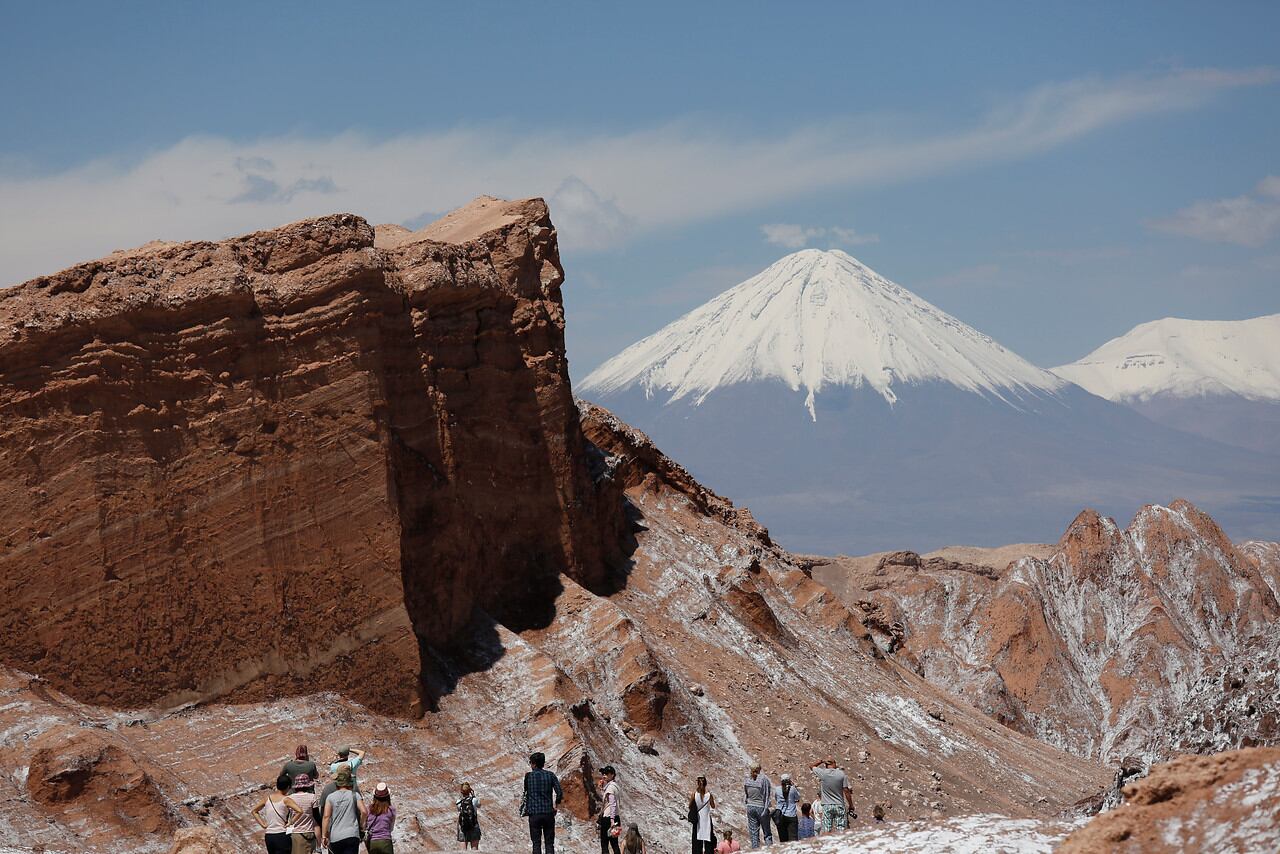 Parque Nacional Reserva de los Flamencos, en las cercanías de San Pedro de Atacama.