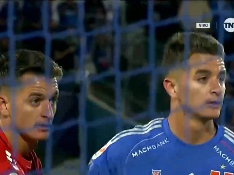 La curiosa imagen que dejaron los mellizos Calderón entre la U y Ñublense| Captura de pantalla TNT Sports