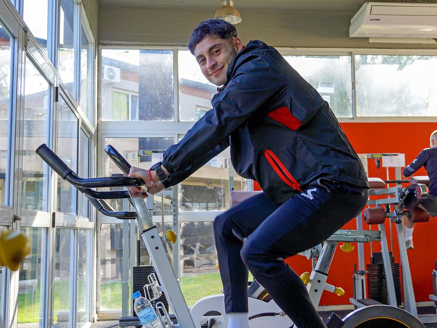 Javier Altamirano en su regreso a los entrenamientos en Estudiantes: “Es un paso enorme a lo sucedido” | X: Estudiantes