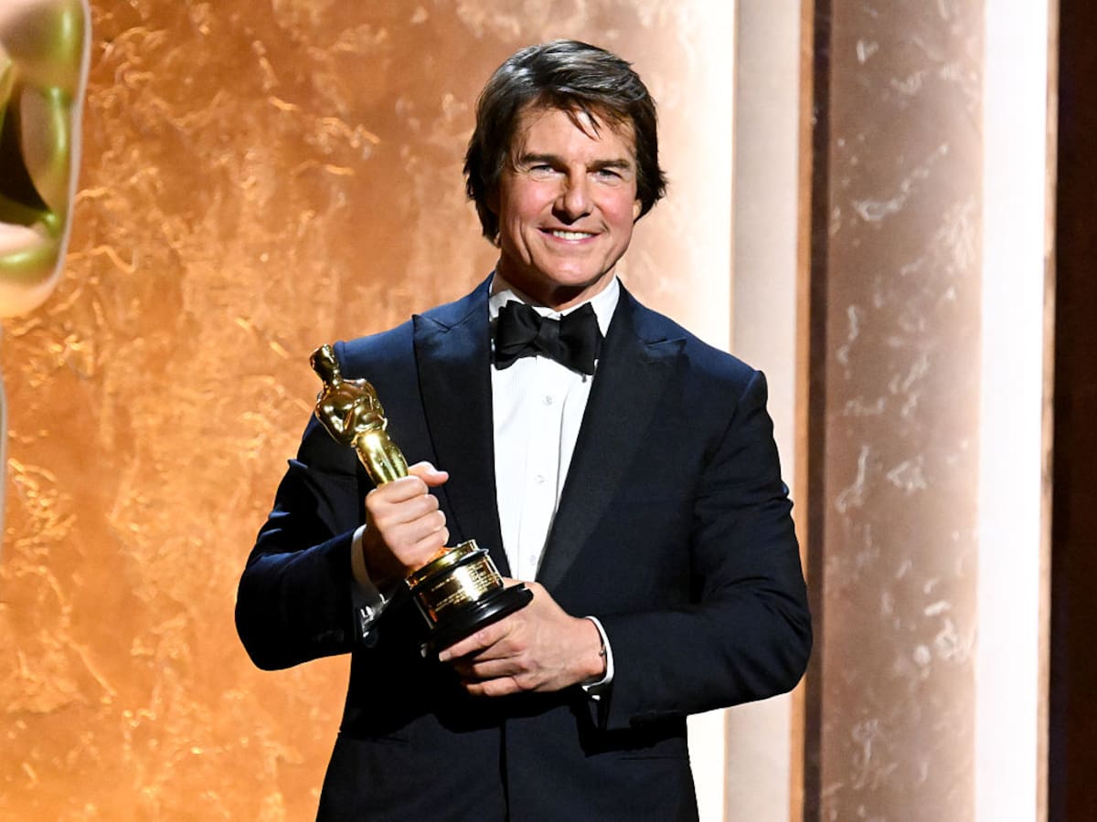 Tras décadas de carrera y grandes éxitos: Tom Cruise recibe su primer Oscar