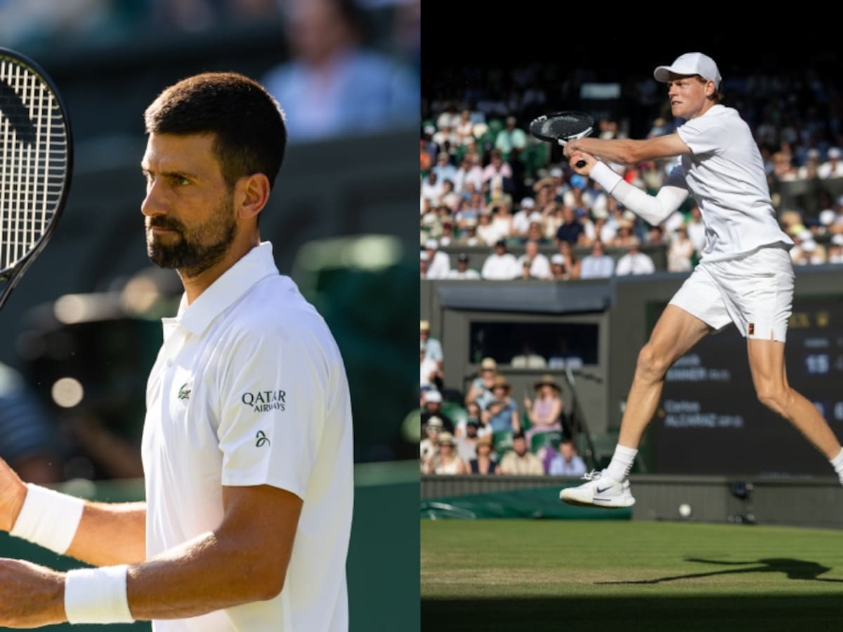 Jannik Sinner y Novak Djokovic son baja para el Master 1.000 de Toronto por problemas físicos