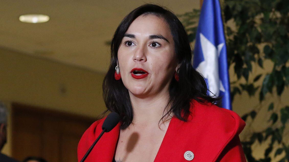31 DE MAYO DE 2022/VALPARAISOLa ministra Izkia Siches ofrece un punto de prensa, previo a la Sesión Especial de la Cámara de Diputados, en donde se discute sobre las medidas que adoptará el Gobierno respecto de los graves dichos del líder de la Coordinadora Arauco-Malleco (CAM), señor Héctor Llaitul, en orden a organizar una “resistencia armada” en contra del Estado de Chile, y respecto de la calificación de “presos políticos”,
FOTO: LEONARDO RUBILAR CHANDIA/AGENCIAUNO