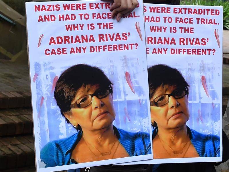 Protesta a favor de la extradición de Rivas en Sídney