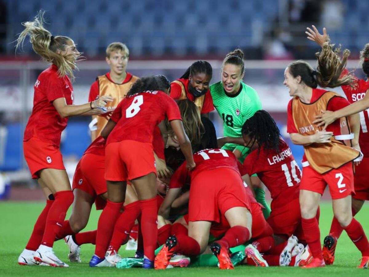 ¡Sorpresa en Tokio! Canadá eliminó a Brasil en el fútbol femenino y se metió en semifinales