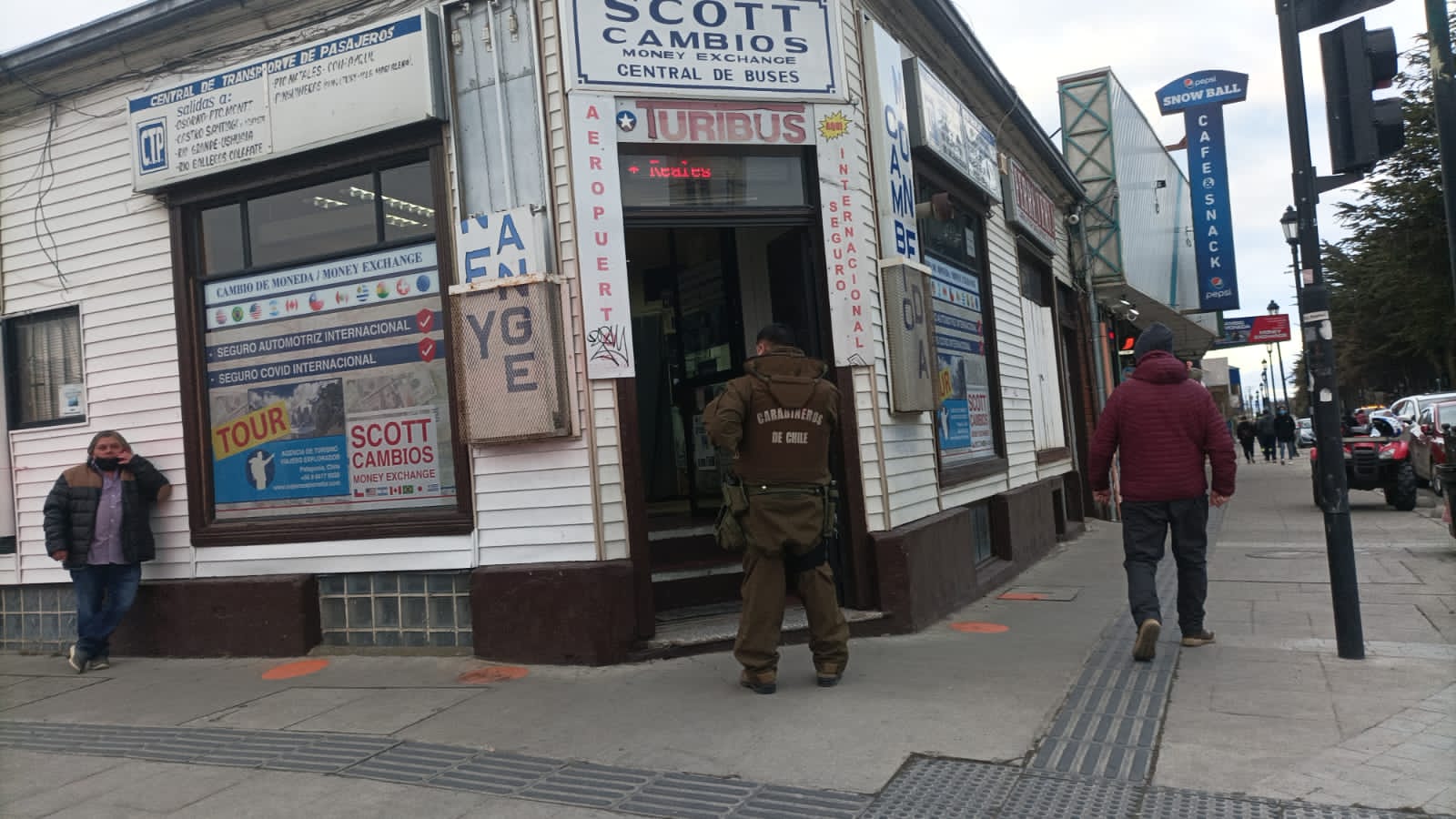 Casa de cambio, robo, punta arenas