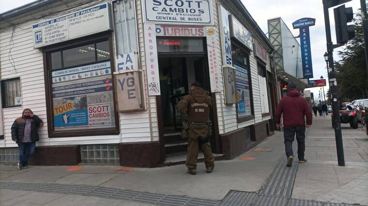 Casa de cambio, robo, punta arenas