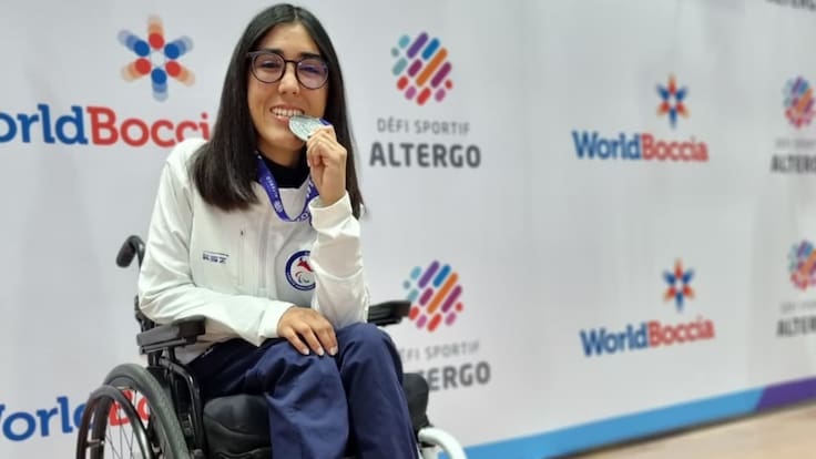 Alfonsina Urrejola hace historia para la boccia paralímpica de Chile