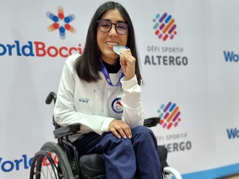 Alfonsina Urrejola hace historia para la boccia paralímpica de Chile
