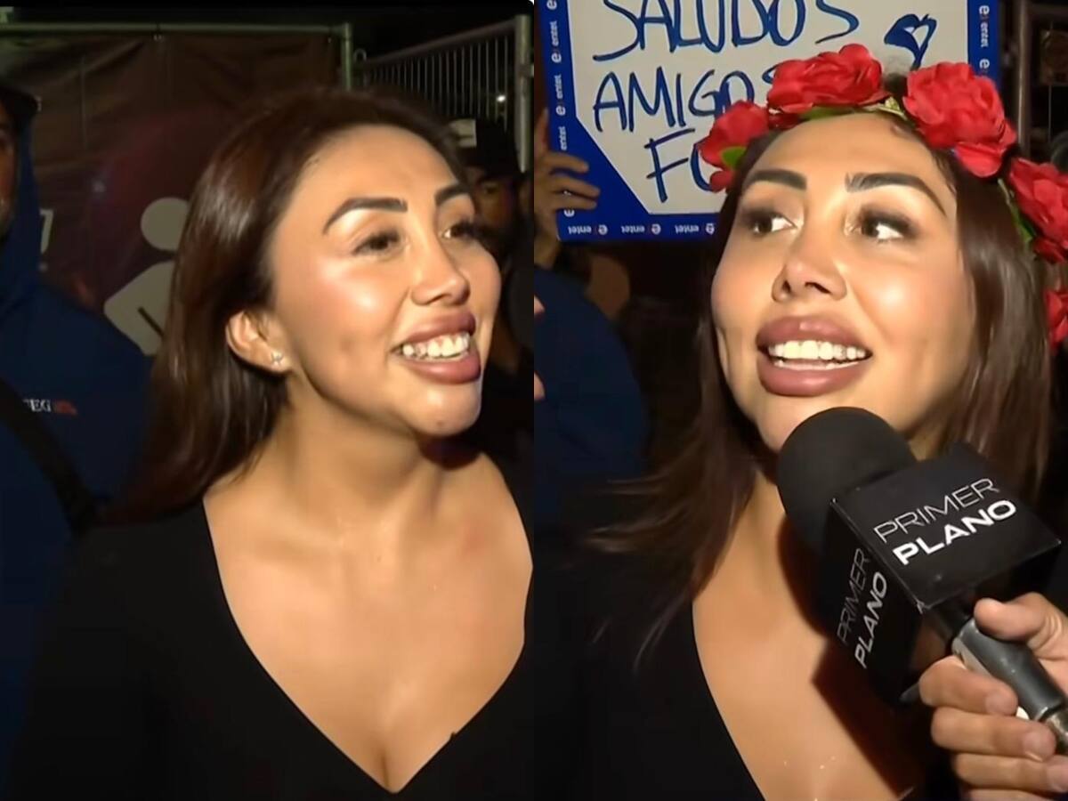 “Igual me da lata”: el problema que tuvo Naya Fácil que la llevó a abandonar temprano el Festival de Viña