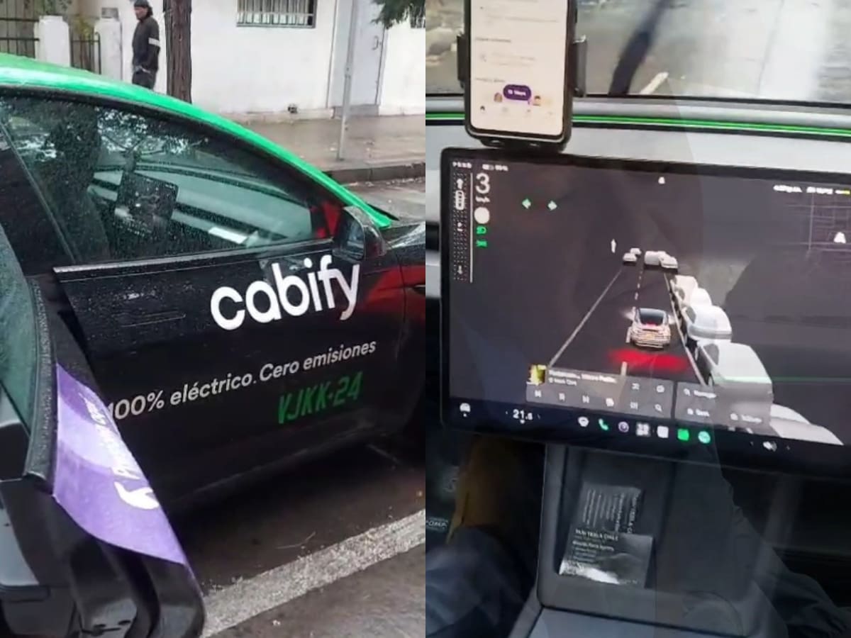 Así es el primer Tesla que funciona como taxi en Chile: “La idea es hacer un aporte al ecosistema...”