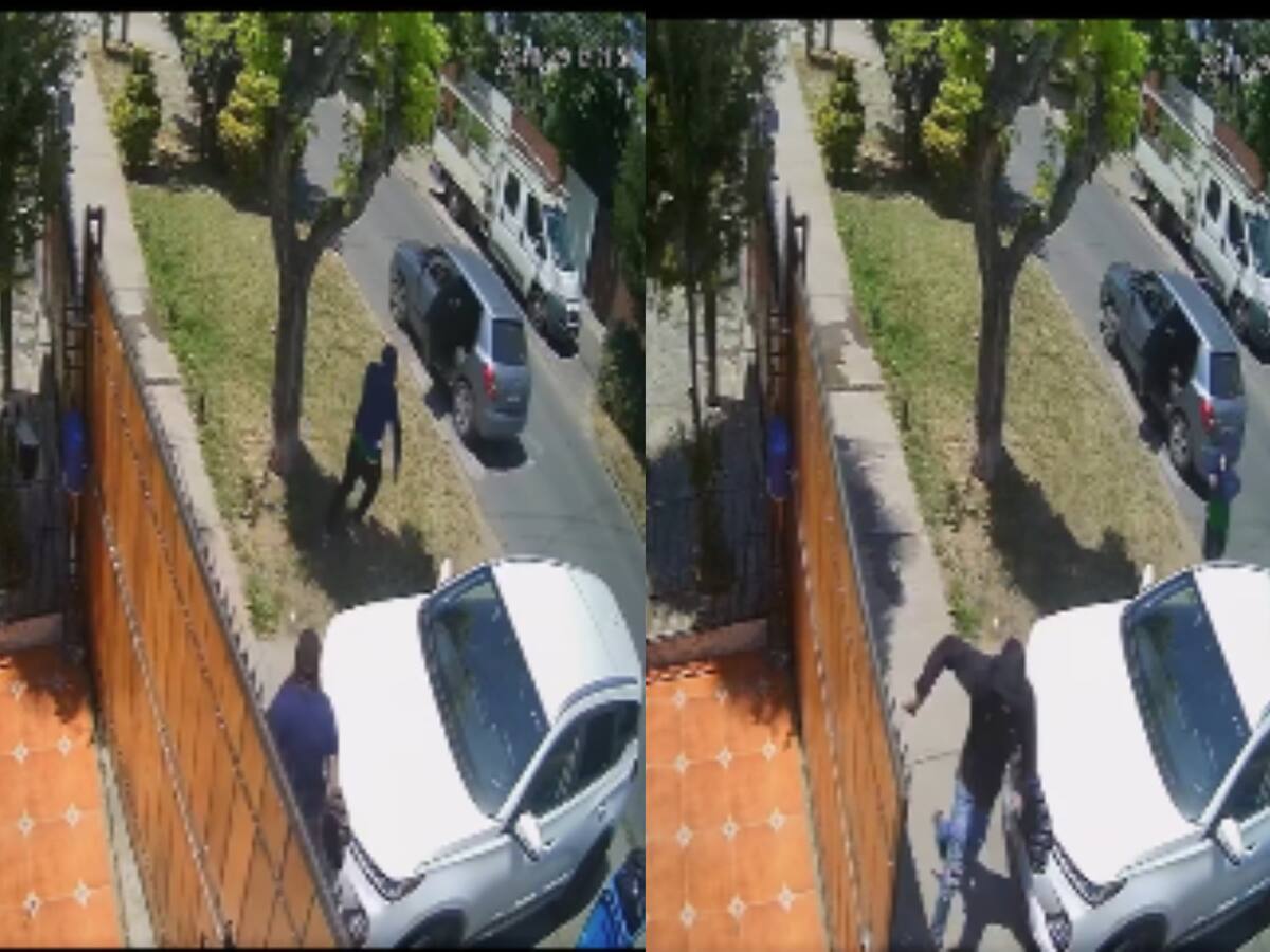 Liberan imágenes de violento asalto que afectó a Eduardo Espinoza, alcalde electo de Macul