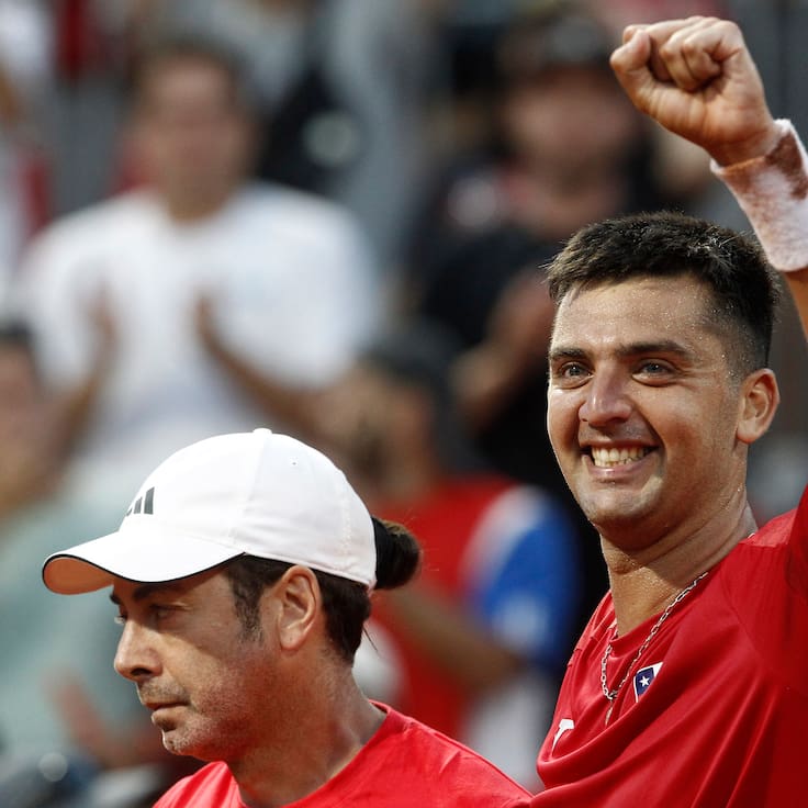 La gran noticia que recibió Tomás Barrios antes de que se defina la serie de Copa Davis entre Chile y Serbia