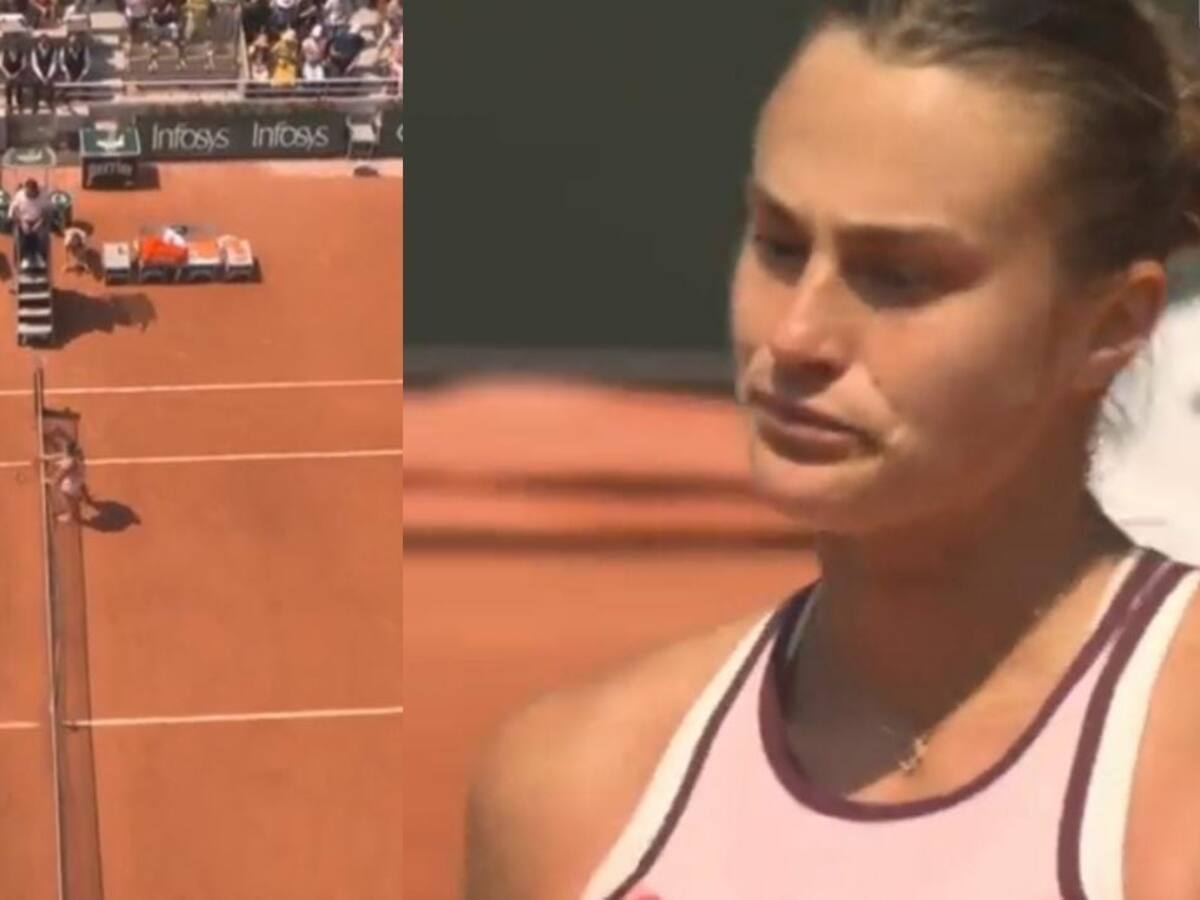 Conflicto latente: otra vez una ucraniana le niega el saludo de mano a la bielorrusa Sabalenka en Roland Garros