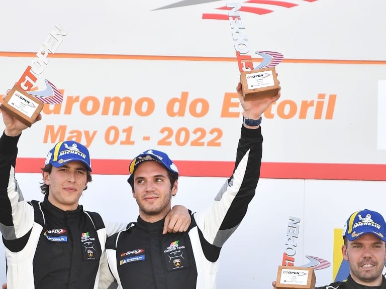 Benjamín Hites ganó la carrera uno en la primera fecha del GT Open de Europa, en Portugal