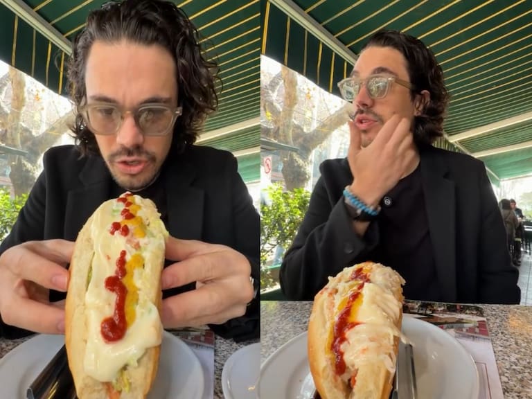 “Anulo funa”: influencer mexicano genera críticas tras su polémica reseña a los completos