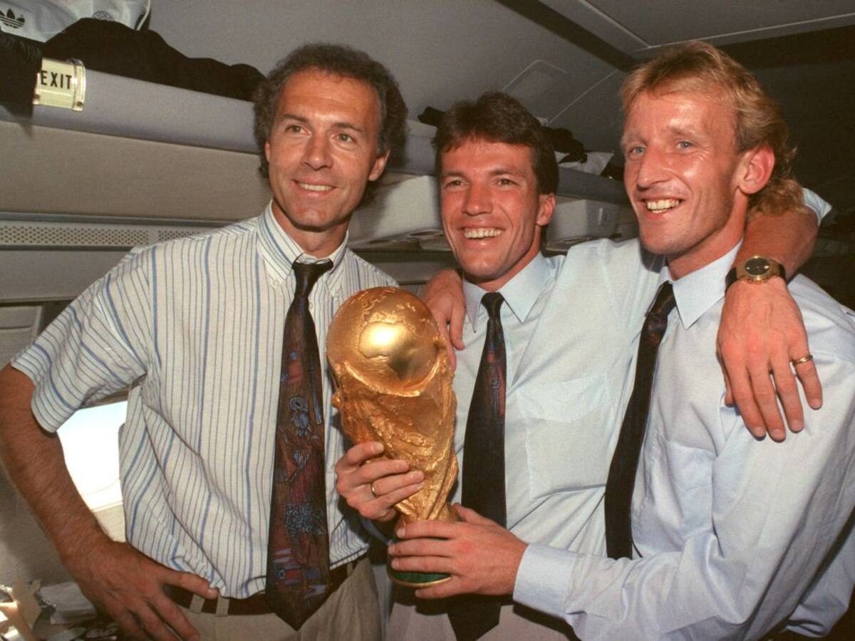 El fútbol de Alemania suma otro luto: fallece otro campeón del mundo en Italia 1990