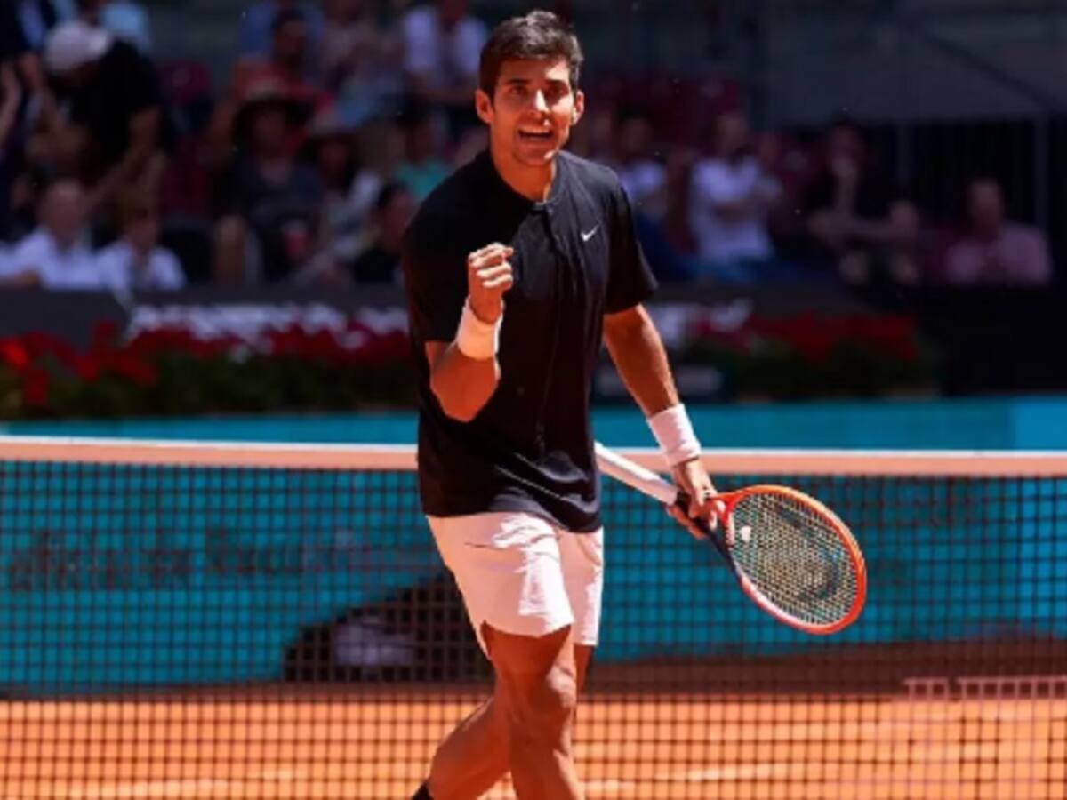 Cristian Garin vence en un tremendo partido al serbio Kecmanovic y se mete de lleno en la tercera ronda del Masters 1000 de Madrid
