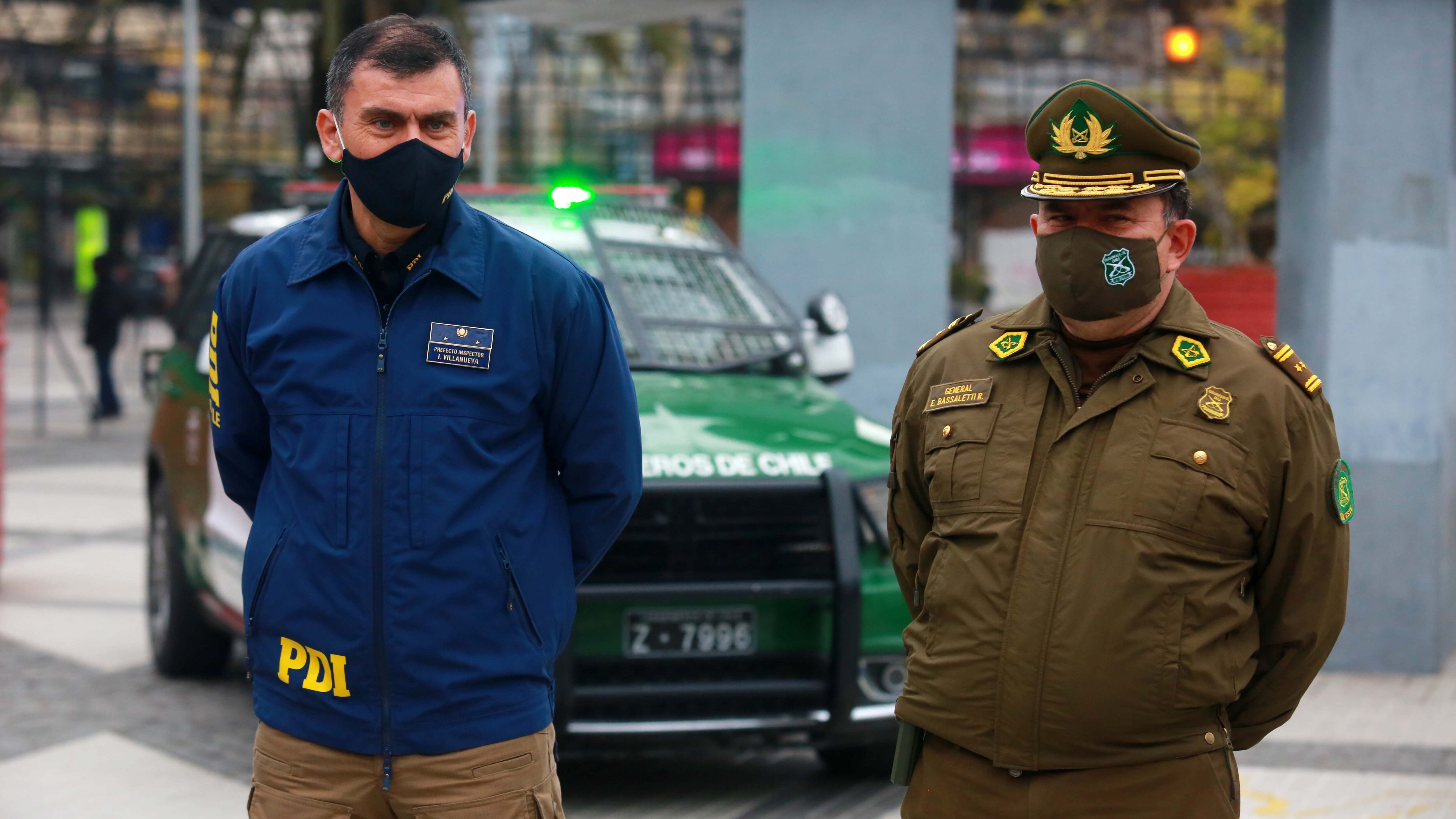 PDI Iván Villanueva Carabineros Enrique Bassaletti