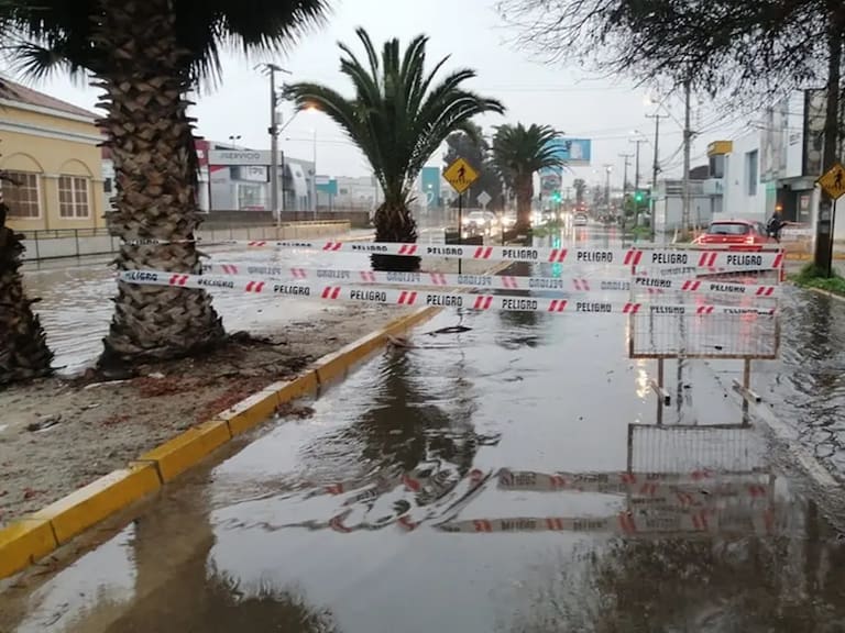 Emiten alarma meteorológica para toda la Región de Coquimbo por intensas lluvias