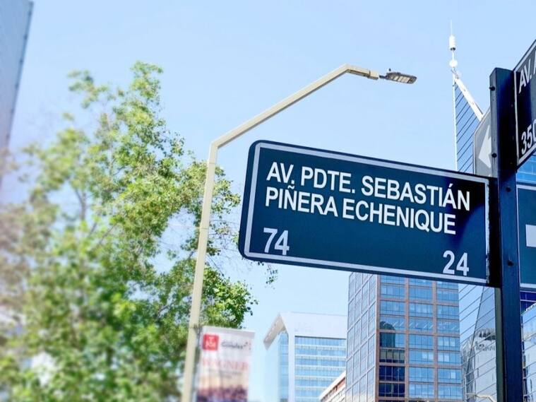 Decisión final: cambio de nombre de calle a Av. Sebastián Piñera queda en manos de concejales de Las Condes