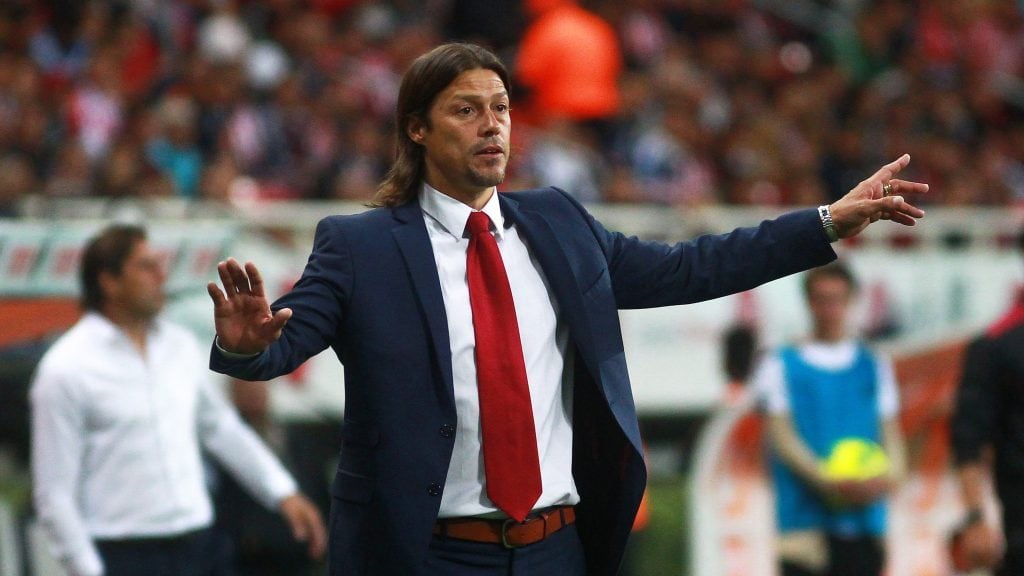 ARCHIVO / GUADALAJARA, MEXICO - MARZO 15: Matias Almeyda, Director Tecnico del Chivas durante el juego de Cuartos de final del torneo Clausura 2017 de la Copa Corona MX en el estadio Chivas el 15 de marzo de 2017 en Guadalajara, Mexico.
El argentino Matias Almeyda es una de las cartas que maneja la ANFP para asumir en la banca de la Seleccion Chilena, decision que debiese conocerse esta semana.
FOTO: ALFREDO MOYA/JAM MEDIA/AGENCIAUNO