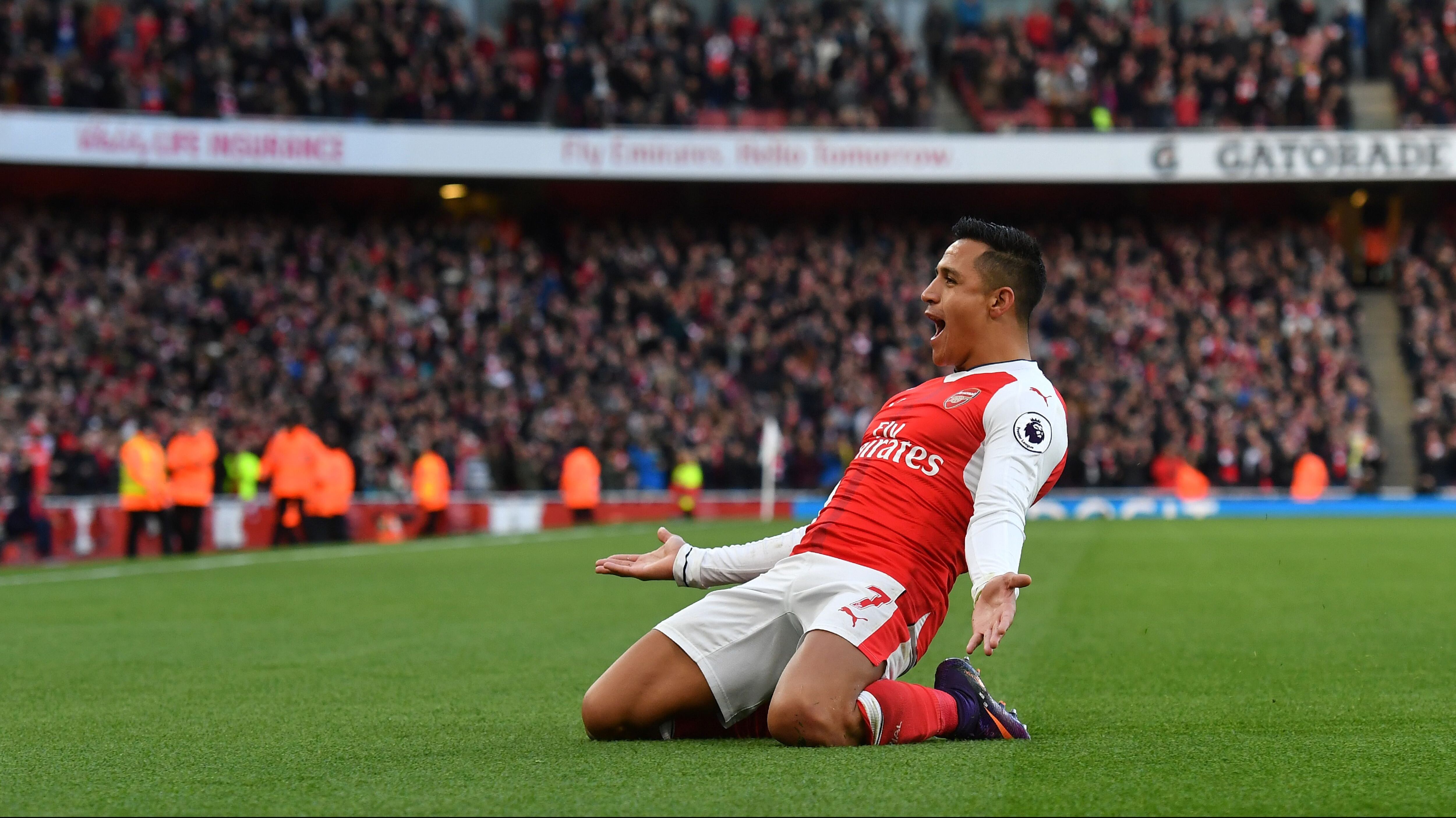 Alexis Sánchez entre los diez mejores sudamericanos en Premier League