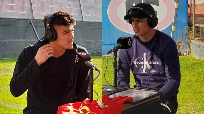Thomas Galdames y Bastián Yáñez celebran el aniversario 125 de Unión Española: "A los canteranos nos dan tiempo y nos respetan"