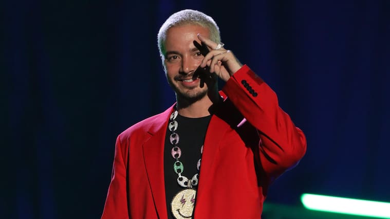 MEXICO CITY, MEXICO - MARCH 05: J Balvin attends the 2020 Spotify Awards at the Auditorio Nacional on March 05, 2020 in Mexico City, Mexico. (Photo by Victor Chavez/Getty Images for Spotify)