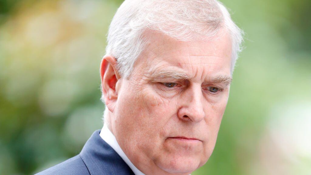 ASCOT, UNITED KINGDOM - JULY 27: (EMBARGOED FOR PUBLICATION IN UK NEWSPAPERS UNTIL 24 HOURS AFTER CREATE DATE AND TIME) Prince Andrew, Duke of York attends the QIPCO King George Weekend at Ascot Racecourse on July 27, 2019 in Ascot, England. (Photo by Max Mumby/Indigo/Getty Images)