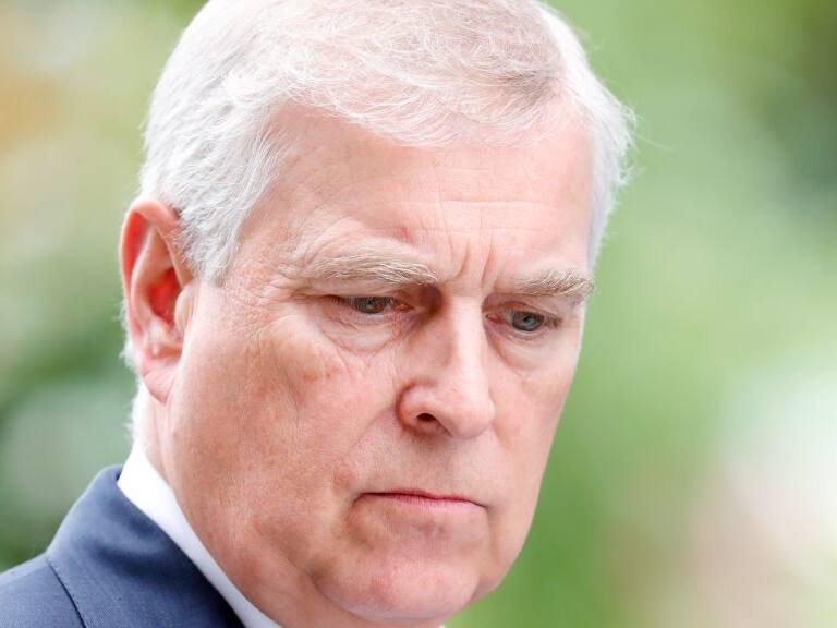 ASCOT, UNITED KINGDOM - JULY 27: (EMBARGOED FOR PUBLICATION IN UK NEWSPAPERS UNTIL 24 HOURS AFTER CREATE DATE AND TIME) Prince Andrew, Duke of York attends the QIPCO King George Weekend at Ascot Racecourse on July 27, 2019 in Ascot, England. (Photo by Max Mumby/Indigo/Getty Images)