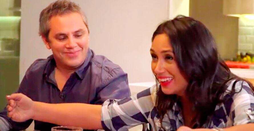 Pamela Díaz e "La Divina Comida"