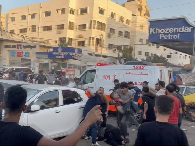Heridos tras ataque de Israel en el Hospital Al-Shifa en la Franja de Gaza