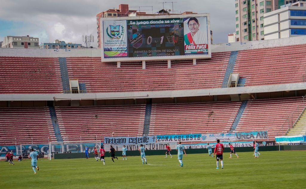 El último partido del torneo boliviano entre Bolívar y Jorge Wilstermann