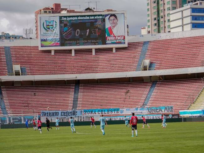 El último partido del torneo boliviano entre Bolívar y Jorge Wilstermann