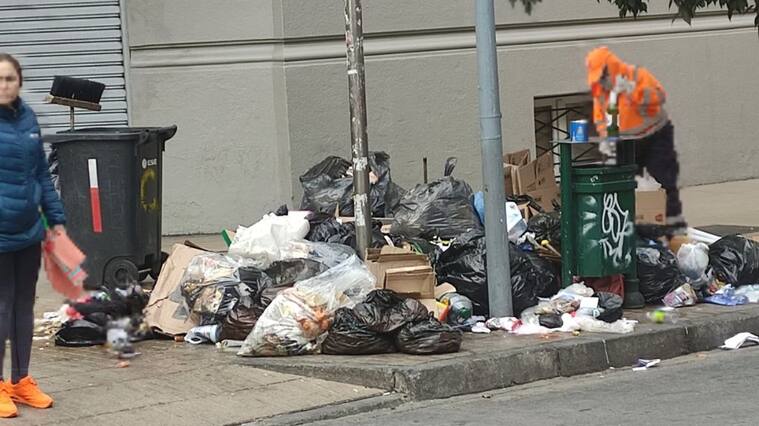 Basura, paro, funcionarios municipales, santiago, 1024x576 jpg ok