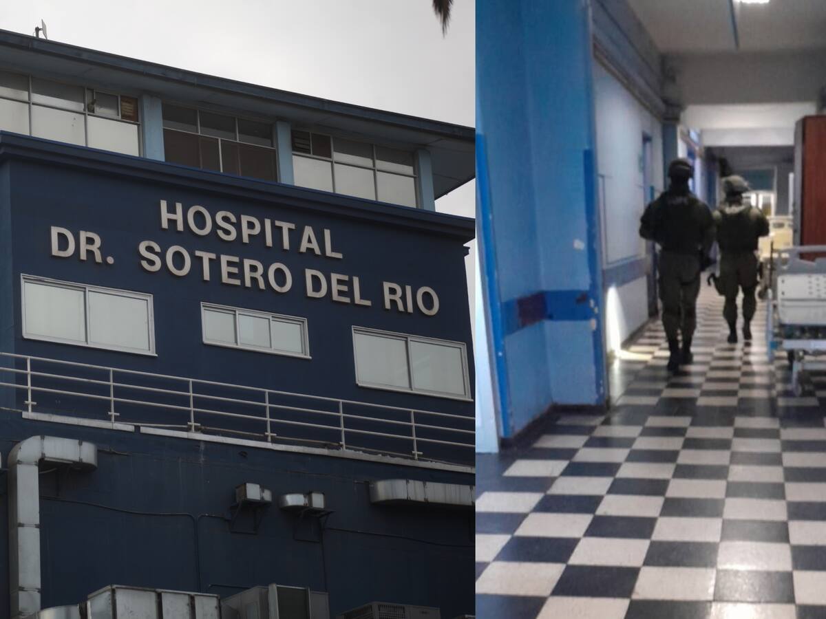 Tras ingreso de delincuentes a Hospital Sótero del Río: dirigente de la Fenats asegura que “los recintos hospitalarios no están preparados”